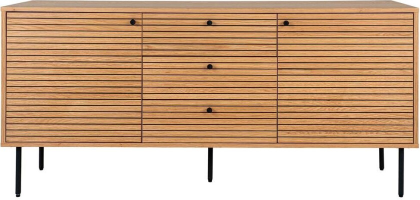 Kyoto skjenk 2 dører , 3 skuffer eik finer .