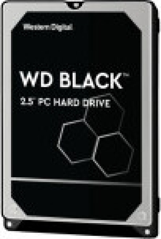 Black - 500GB - Harddisk - 5000LPSX - SATA-600 - 2.5"
