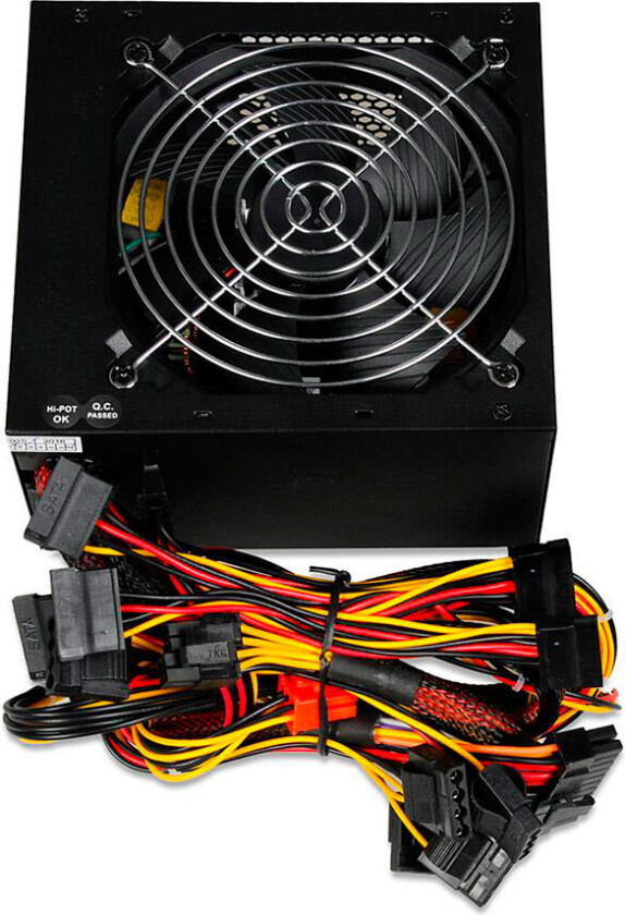 CUBE II Strømforsyning (PSU) - 600 Watt - 120 mm - 80 Plus