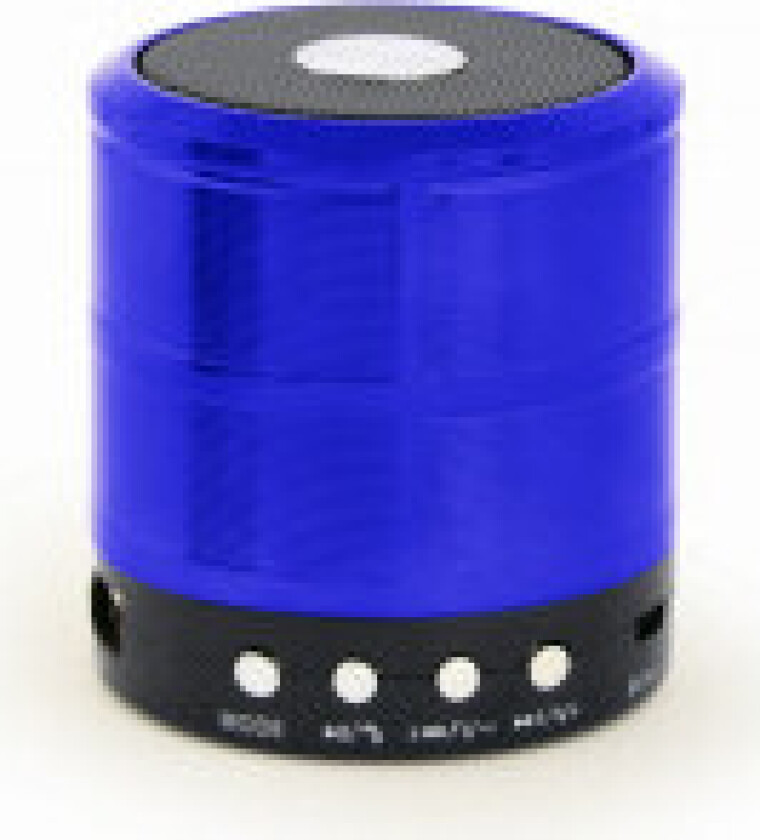 Bærbare Bluetooth-Høyttalere GEMBIRD SPK-BT-08-B Svart/Blå 3 W 4 W