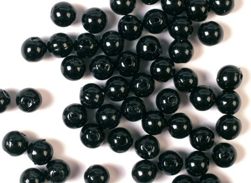 Voksperler 3mm 500g sort