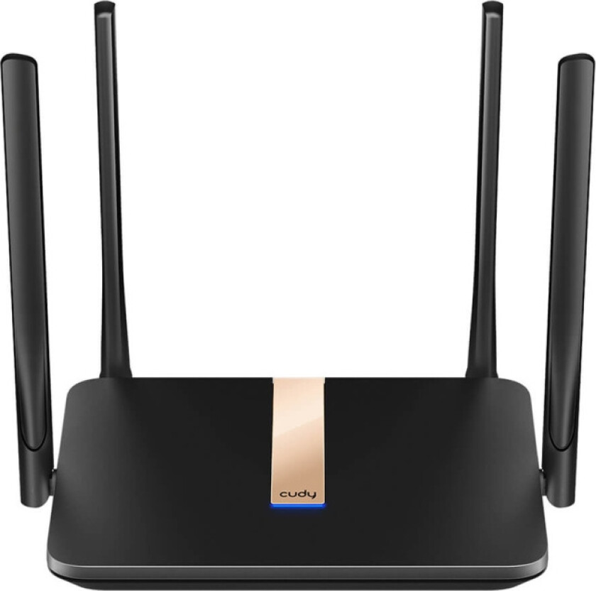 Cudy LT500D, Wi-Fi 5 (802.11ac), Dobbelbånd (2.4 GHz / 5 GHz), Ethernet/bredbåndsforbindelse, 4G, Sort, Frittstående router