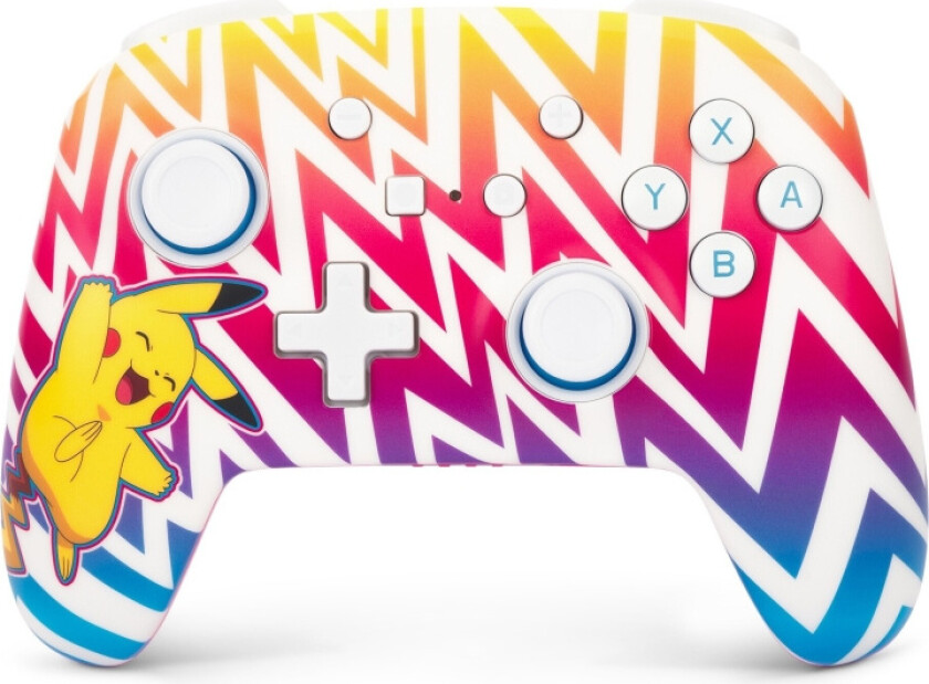 Bilde av Enhanced Wireless Controller for Nintendo Switch - Pikachu Vibrant - Gamepad - Nintendo Switch