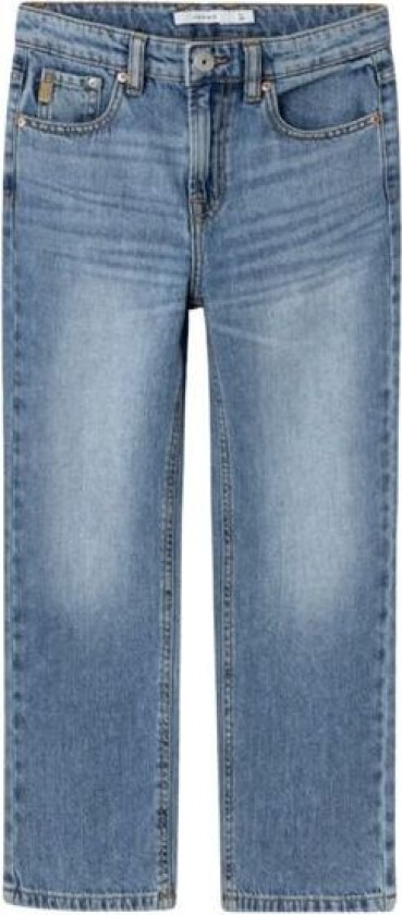 Medium Blue Denim Ryan Straight Jeans Noos str. 128
