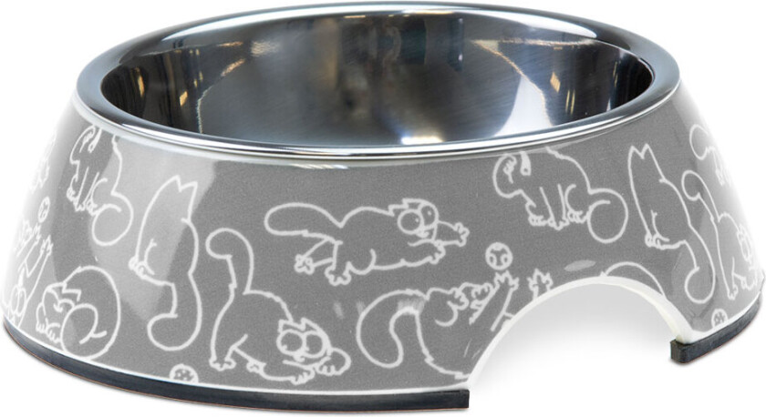 Simon's Cat Katteskål - 160 ml, Ø 14 cm