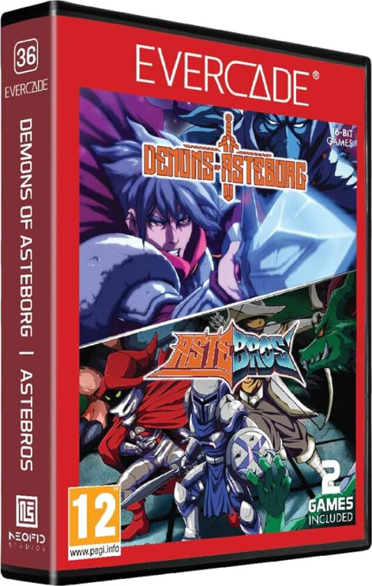 Demons of Asteborg/Astebros - Evercade - Retro