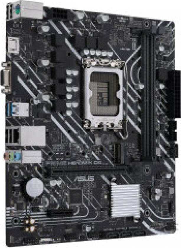 PRIME H610M-R D4 Hovedkort - Intel H610 - Intel LGA1700 socket - DDR4 RAM - Micro-ATX