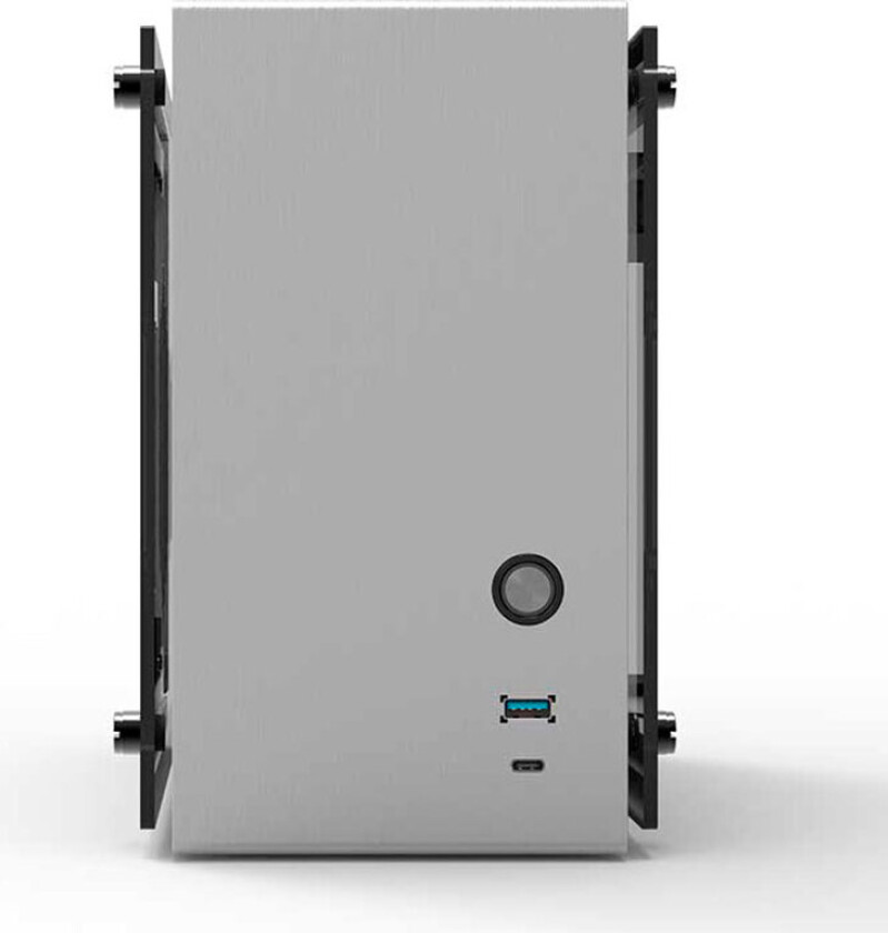 M2 Mini Silver PC Case - Kabinett - Tower - Sølv