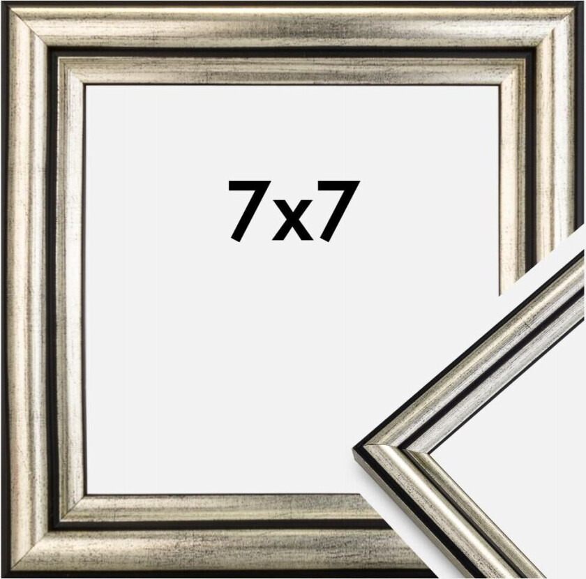 Ramme Horndal Sølv 7x7 Cm