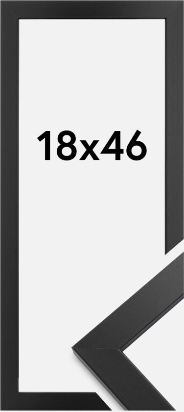 Ramme Black Wood 18x46 Cm