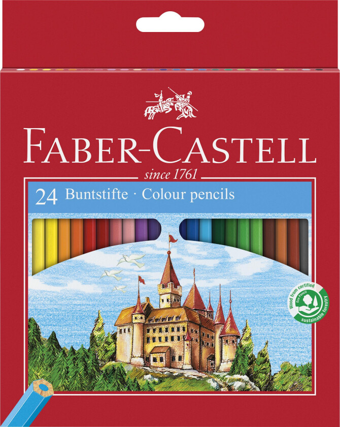 Faber-Castell - coloured pencil (pack of 24)