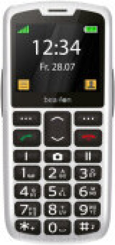 Bea-fon Silver Line silver/black - 4G feature phone - GSM