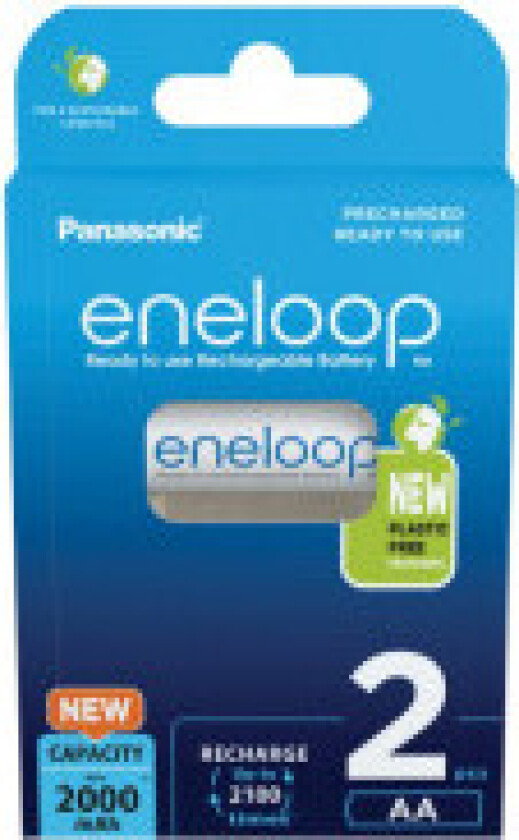 eneloop BK-3MCDE/2BE battery - 2 x AA type - NiMH
