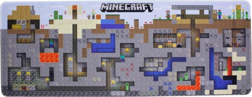 Minecraft World Desk Mat