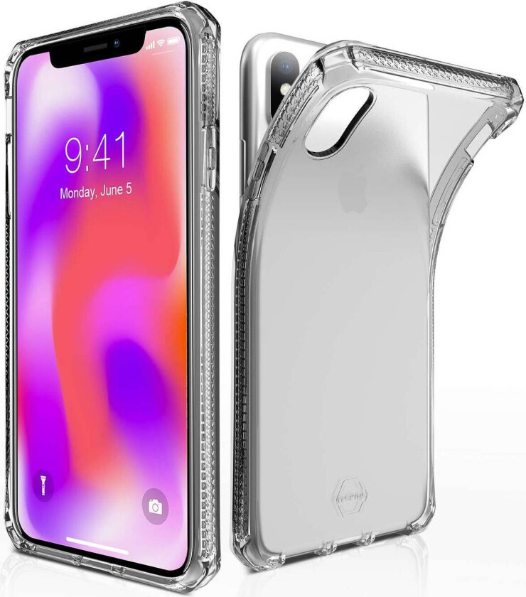 case for iPhone X. Transparent