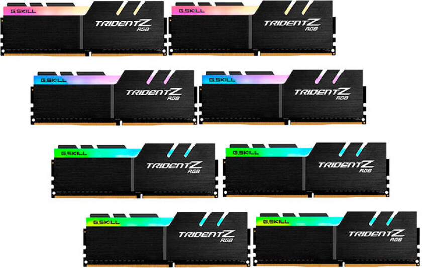 Bilde av Trident Z RGB DDR4-3200 C14 OC - 256GB