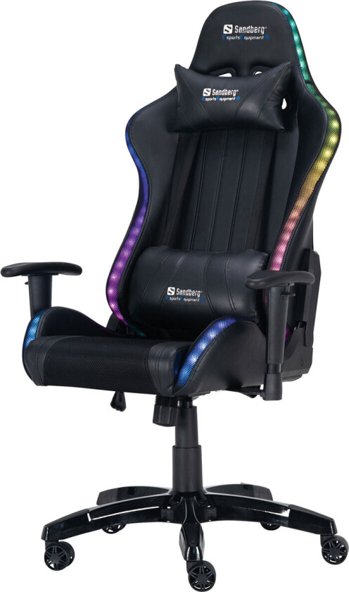 Commander Gaming Chair RGB Kontorstol - PU-lær - Opptil 150 kg