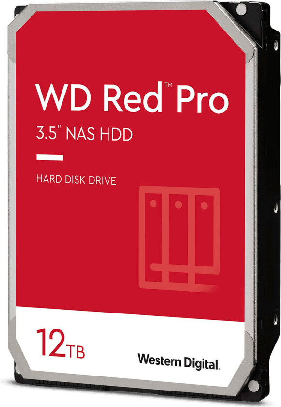 Red Pro - 12TB - Harddisk - 121KFBX - SATA-600 - 3.5"