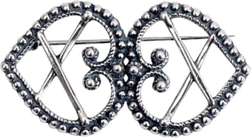 Capespenne Østfold i 830 oksidert sølv