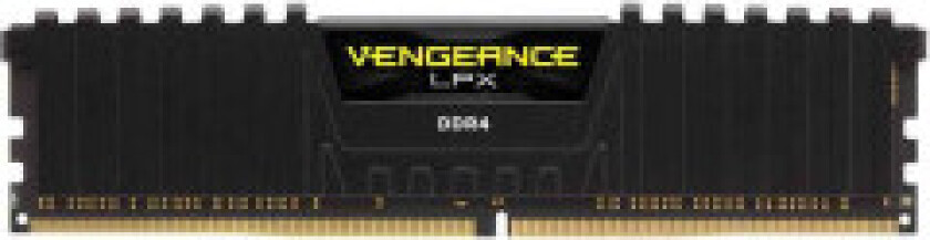 Vengeance LPX DDR4-2666 - 16GB - CL16 - Quad Channel (4 stk) - Intel XMP - Svart