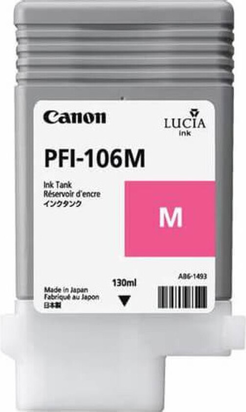 PFI-106 / 6623B001 Magenta - Blekkpatron Rød