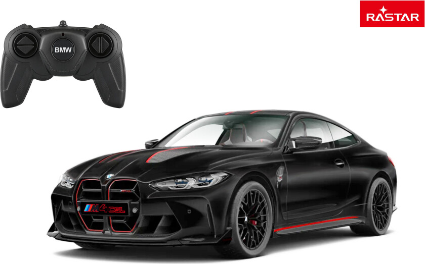 Bilde av RASTAR - R/C 1:16 BMW M4 CSL Black (94500)