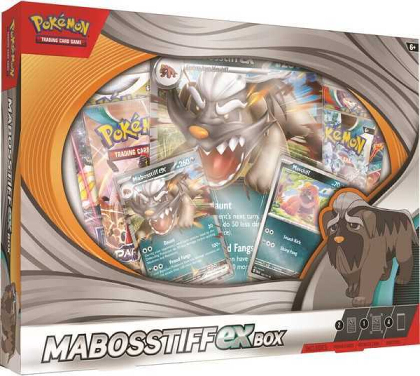 Pokemon Pokémon Sv4.5: Paldean Fates Collection Box - Mabosstiff Ex