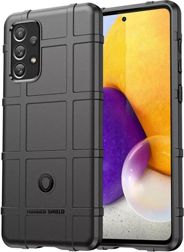 Samsung Galaxy A73 (5G) Rugged Shield Håndverker Deksel - Svart
