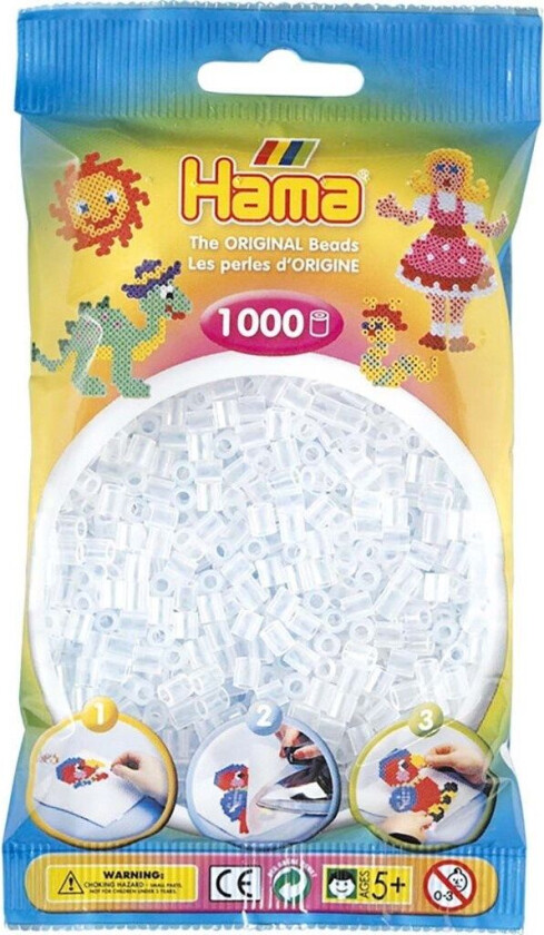 Ironing beads-transparent (019) 1000pcs.