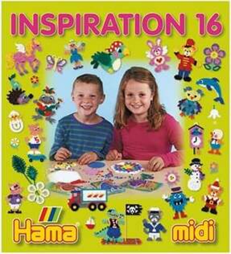 Ironing beads Inspiration booklet nr. 16