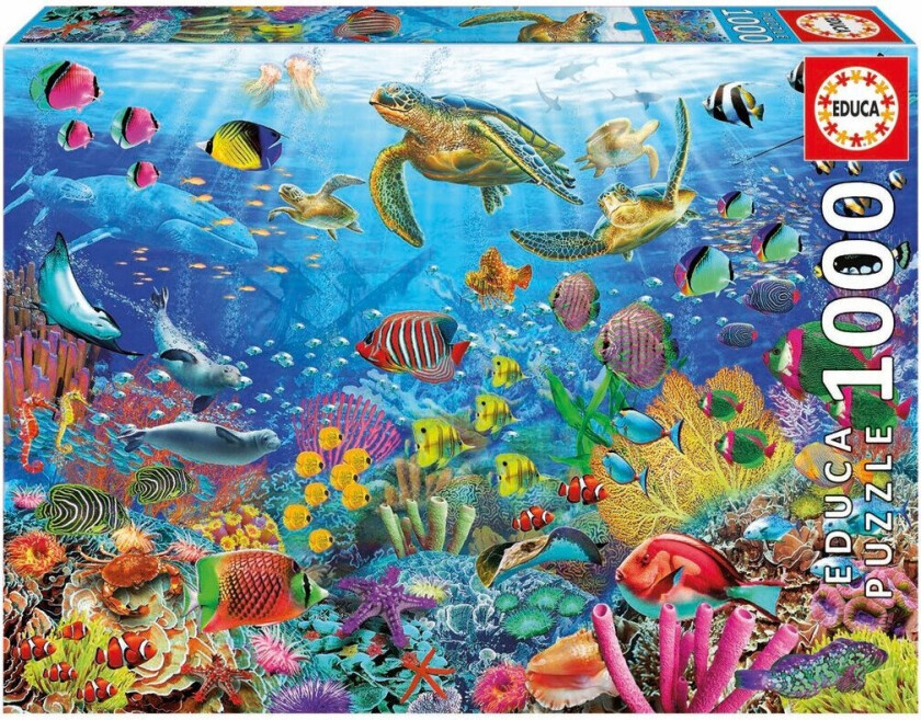 Educa 1000 Tropical Fantasy Turttles