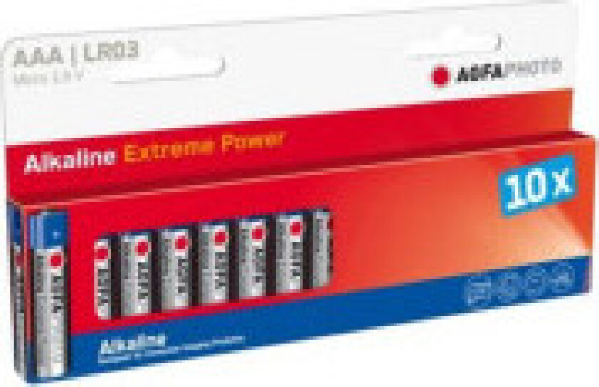 Photo battery - 10 x AAA - Alkaline