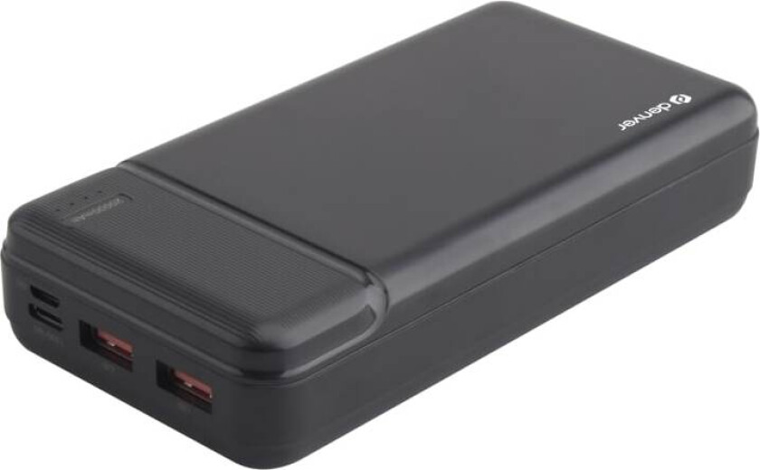 PQC-20007 power bank - Li-pol - 2 x USB USB-C Nødlader - 20000 mAh