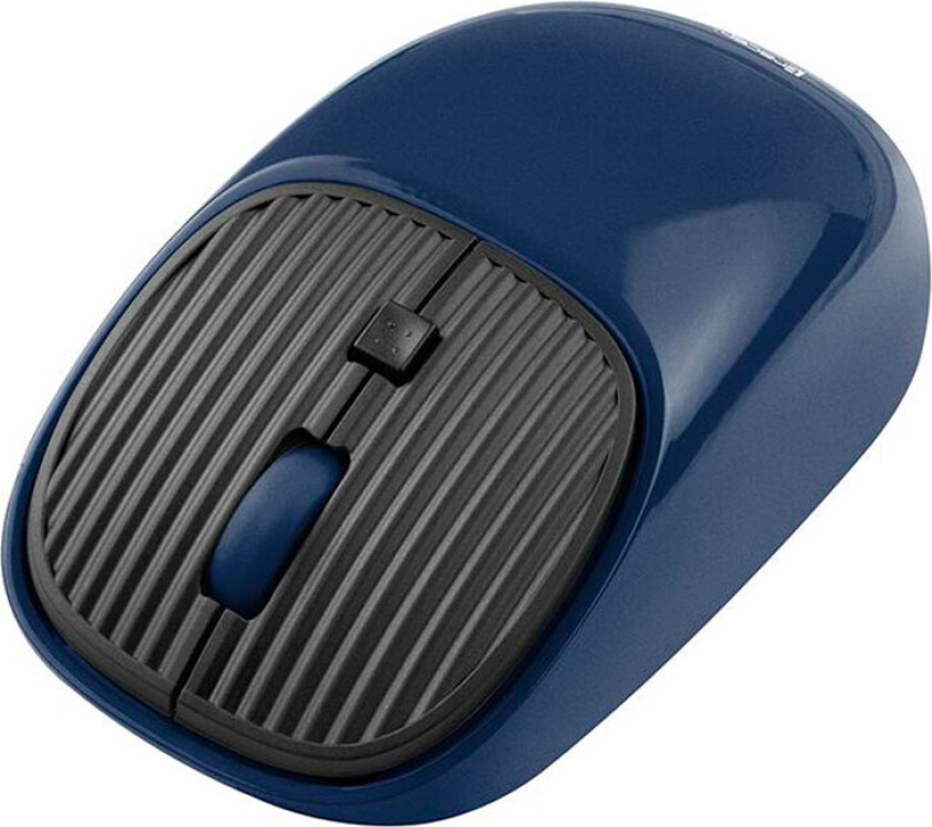 Wave - mouse - 2.4 GHz - navy - Mus - Optisk - 4 - Blå