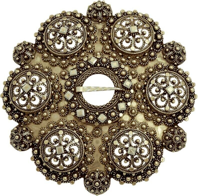 Bilde av Bolesølje Telemark i 830 antikkforgylt sølv