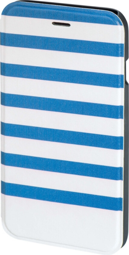 "Stripes" Booklet Case for Apple iPhone 6/6s blue/white