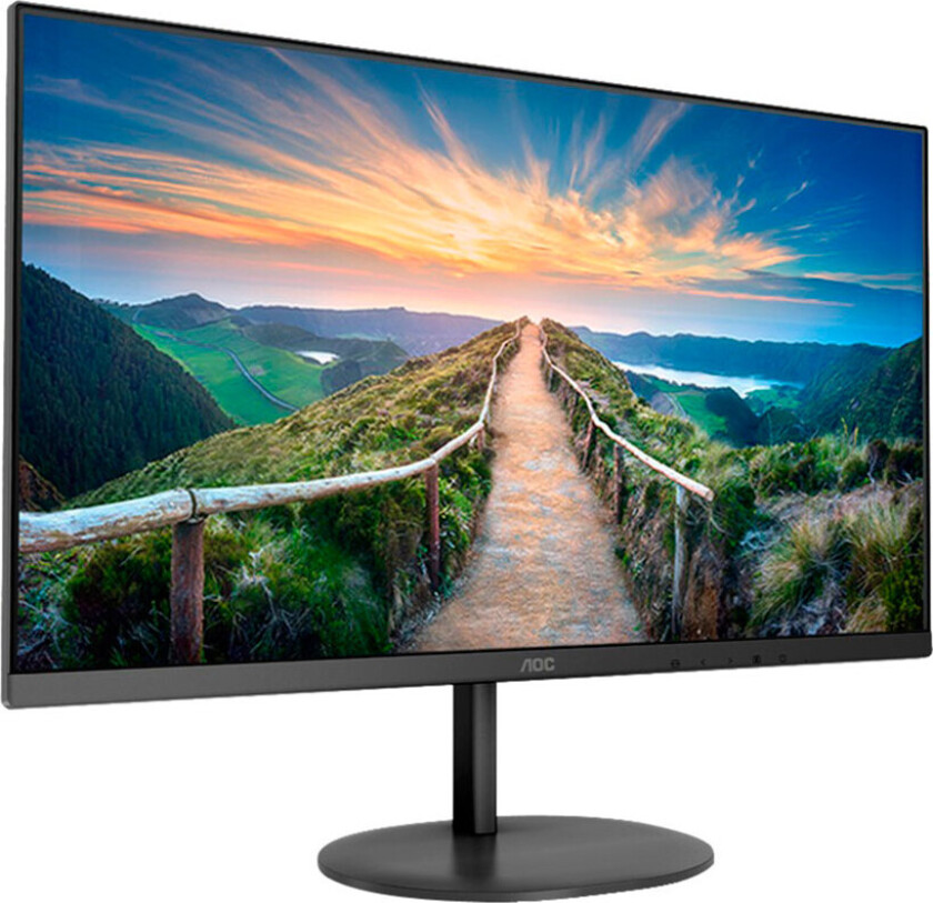 24" AOC Q24V4EA QHD 75Hz Speakers - 4 ms - Skjerm