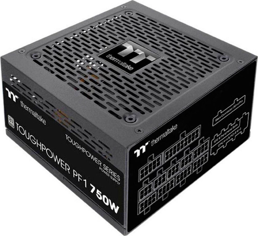 ToughPower GF1 750W Strømforsyning (PSU) - 750 Watt - 120 mm - 80 Plus Platinum sertifisert