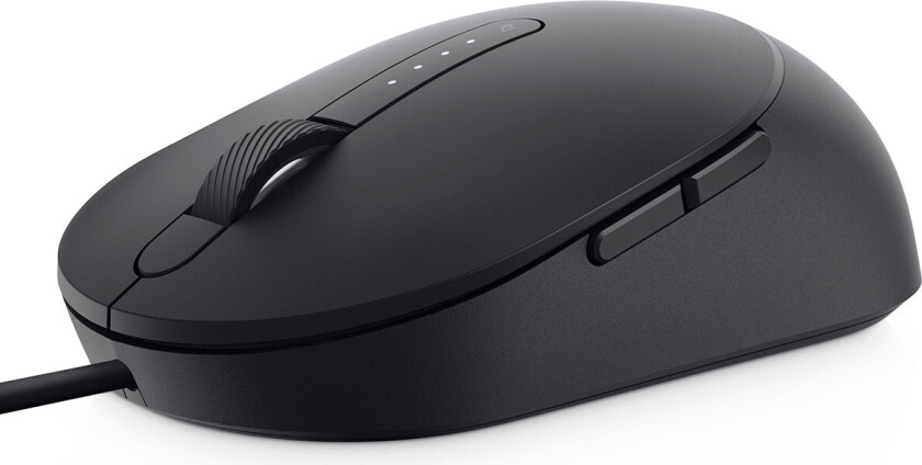 MS3220 - mouse - USB 2.0 - black - Mus - Laser - 5 - Svart