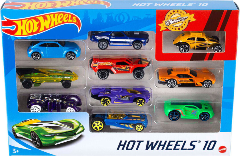 Cars 10-Pack - random designs