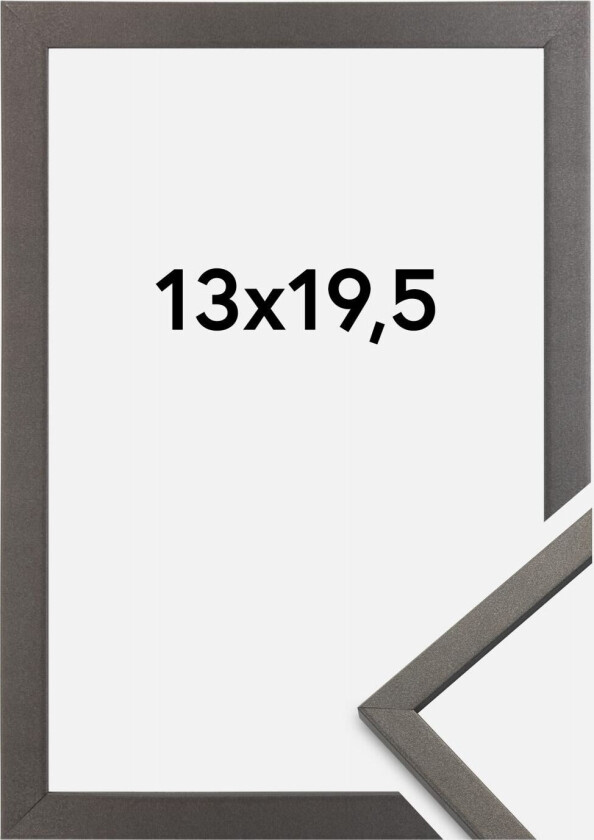 Ramme Edsbyn Akrylglass Grafitt 13x19,5 Cm
