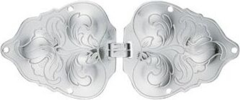 Jakkespenne Agder i 830 hvitt sølv