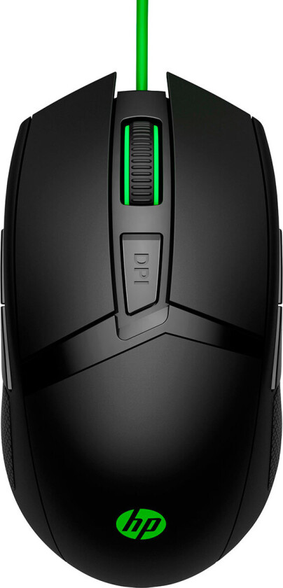 Pavilion Gaming Mouse 300 - Mus - 6 - Grønn