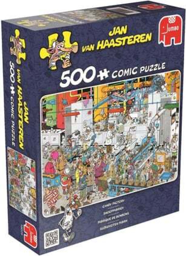 Puzzle Jan van Haasteren - Candy Factory (500 piec