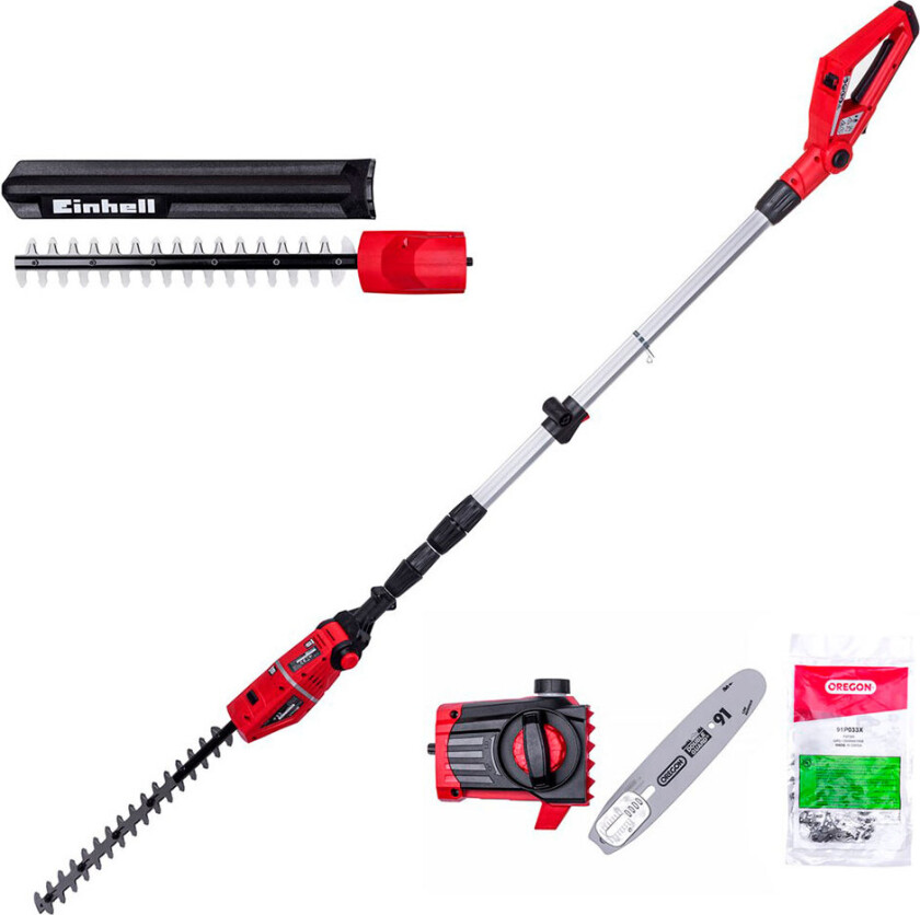 GE-HC 18 Li T-Solo, Batteridrevet multiklippersett