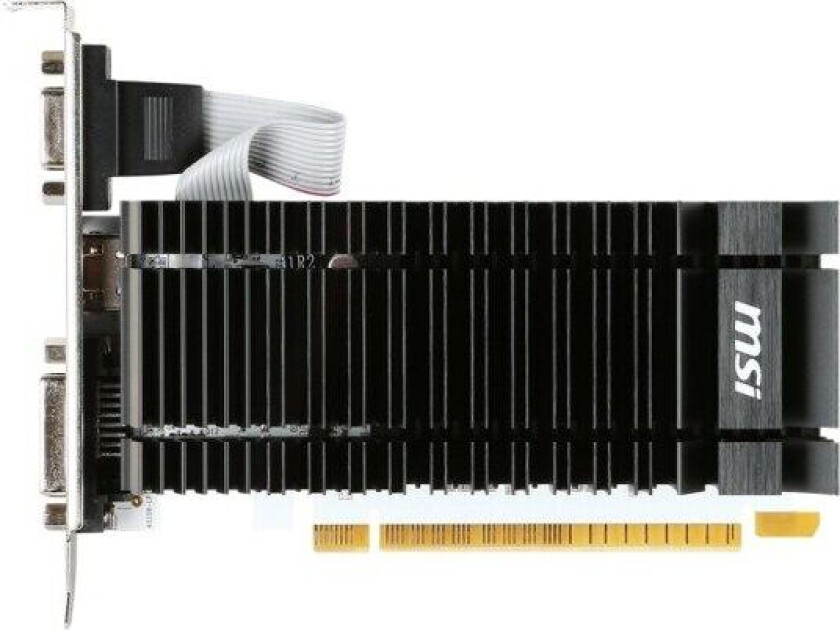 Bilde av GeForce GT 710 Silent - 2GB GDDR3 RAM - Grafikkort