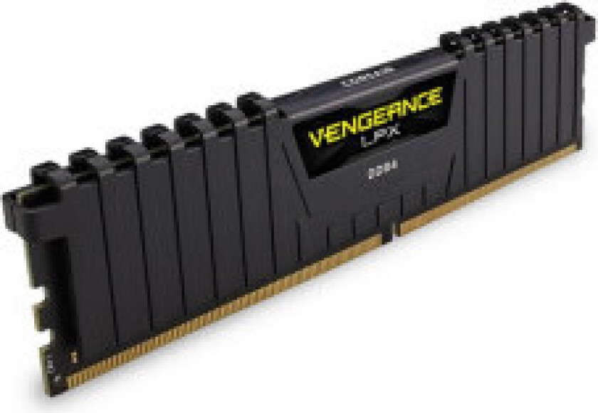 Vengeance LPX DDR4-2400 - 32GB - CL14 - Dual Channel (2 stk) - Intel XMP - Svart