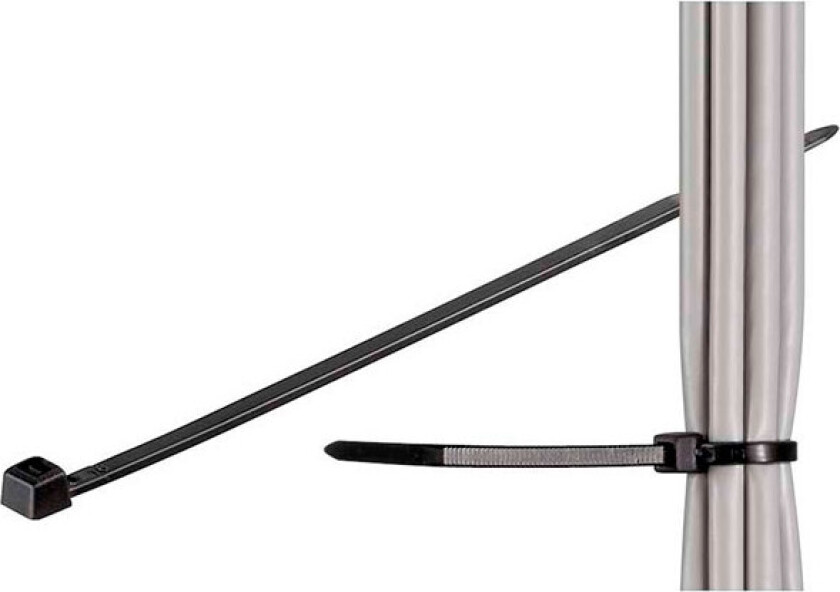 Cable Ties Black - 3.5mm/292mm