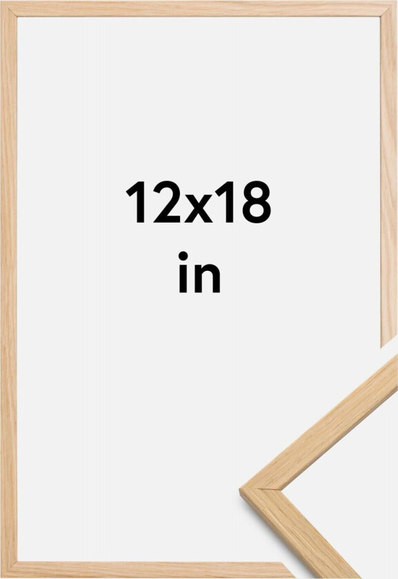 Ramme Edsbyn Akrylglass Eik 12x18 Inches (30,48x45,72 Cm)