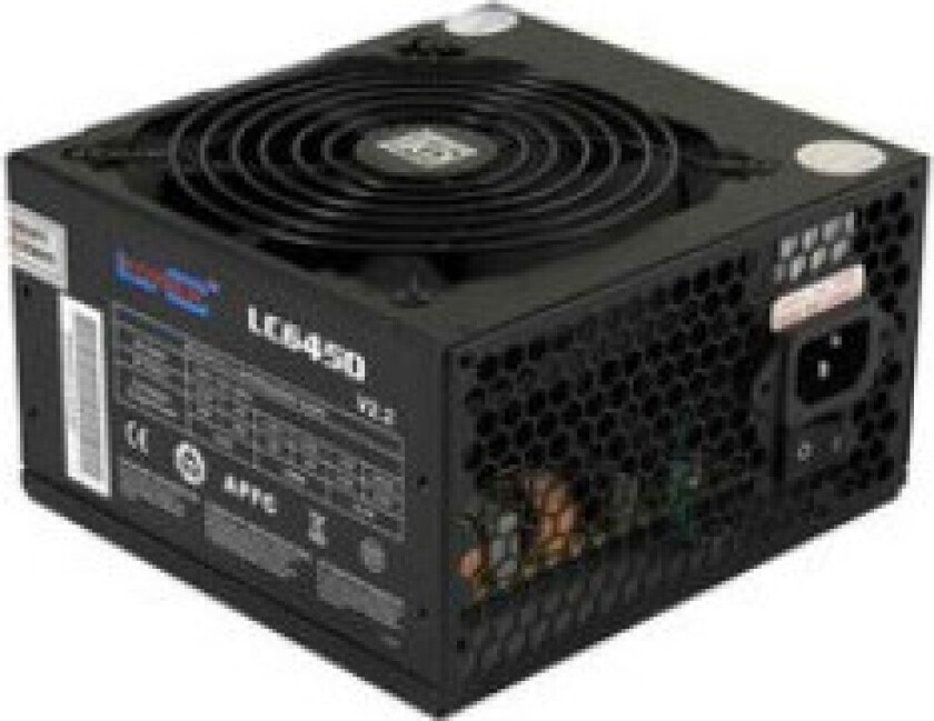 Super Silent LC6450 V2.2 - 450W Strømforsyning (PSU) - 450 Watt - 120 mm - 80 Plus White sertifisert